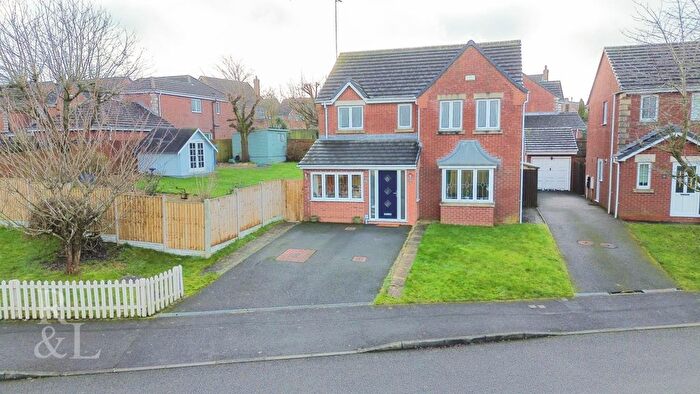 4 Bedroom Detached House For Sale In Harebell Close, Woodville, DE11
