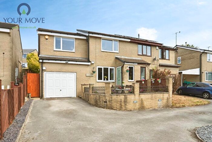 4 Bedroom Semi-Detached House For Sale In Hydale Close, Keighley, West Yorkshire, BD21