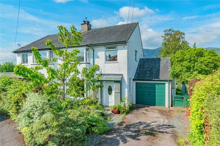 3 Bedroom Semi-Detached House For Sale In High Portinscale, Portinscale, Keswick, Cumbria, CA12
