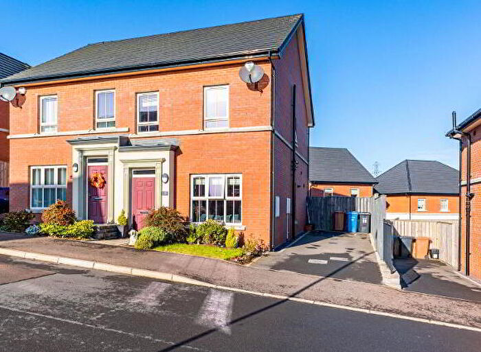 3 Bedroom Semi-Detached House For Sale In Lynn Hall Place, Bangor, BT19