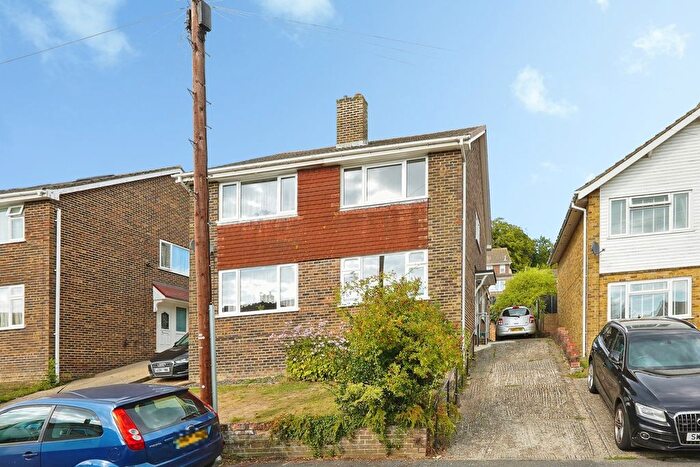 2 Bedroom Semi-Detached House For Sale In Temple Close, Temple Ewell, Dover, Kent, CT16