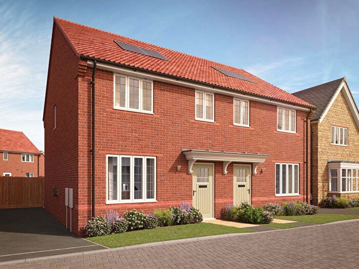 3 Bedroom Semi Detached House For Sale In "The Buxton" At Abingdon Road, Marcham, Abingdon, OX13