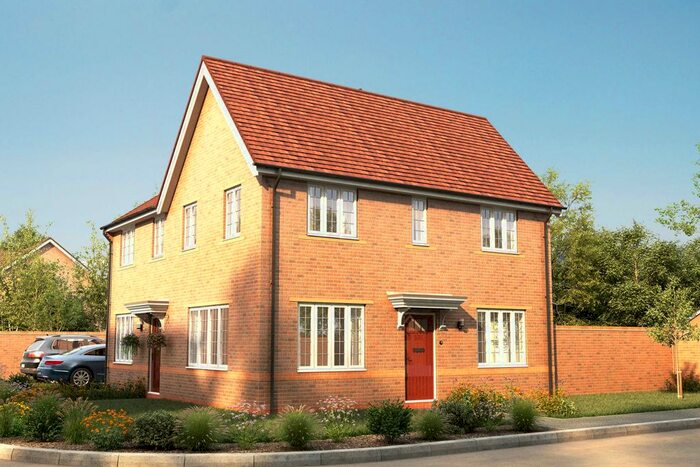2 Bedroom Semi Detached House For Sale In "The Gawsworth" At Brooklime Road, Warwick, CV34