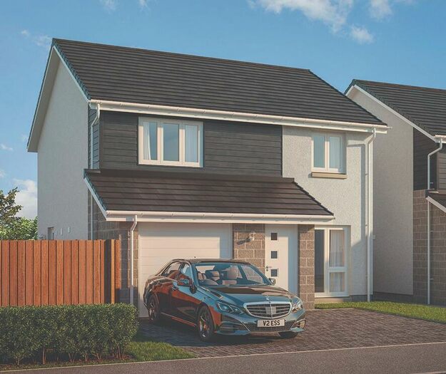 3 Bedroom Detached House For Sale In Plot The Argyll, Queens Gate, Strathaven, South Lanarkshire, ML10