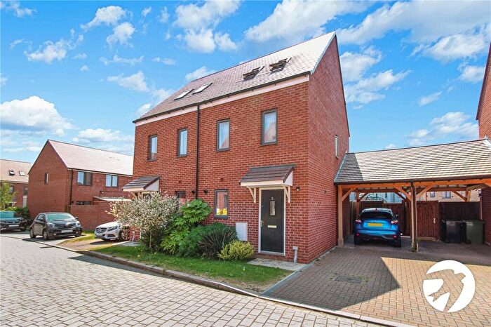 2 Bedroom Semi-Detached House To Rent In Chalk Dene, Castle Hill, Ebbsfleet Valley, Swanscombe, DA10