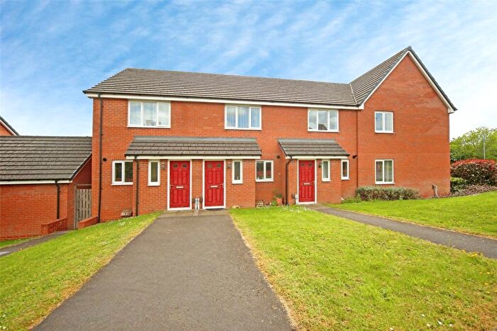 2 Bedroom Terraced House For Sale In Almondsbury Close, Redditch, Worcestershire, B97
