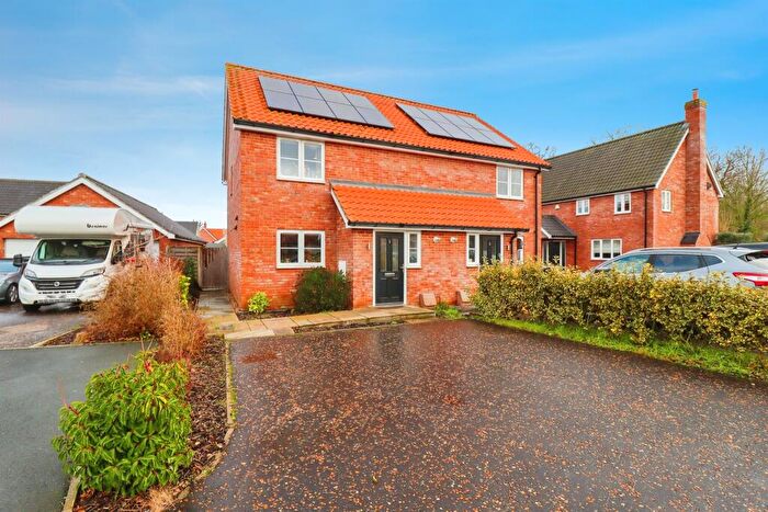 2 Bedroom Semi Detached House For Sale In Martyn Close, Palgrave, Diss, IP22