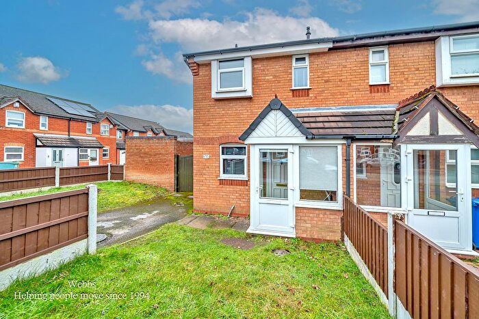 2 Bedroom Terraced House For Sale In Blake Close, Cannock, WS11
