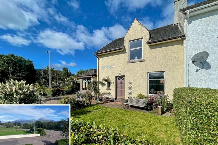 2 Bedroom End Of Terrace House For Sale In Drumfada Terrace, Corpach, Fort William, Inverness-Shire, PH33