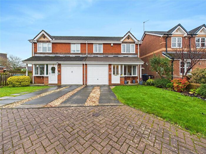 3 Bedroom Semi Detached House For Sale In Halliday Grove, Langley Park, Durham, DH7