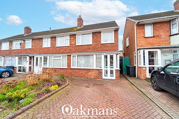3 Bedroom End Terrace House For Sale In Rachel Gardens, Birmingham, West Midlands, B29