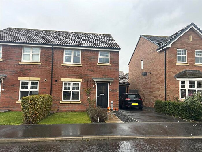 3 Bedroom Semi-Detached House For Sale In Carpenters Crescent, Alnwick, Northumberland, NE66
