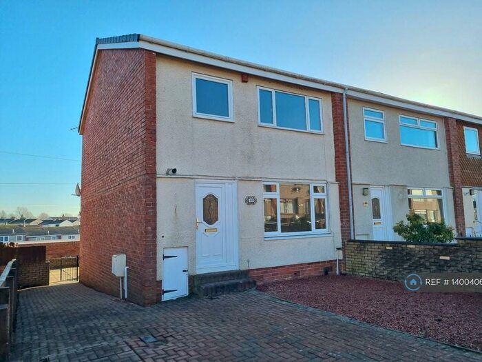3 Bedroom End Of Terrace House To Rent In Barclay Drive, Kilmarnock, KA3
