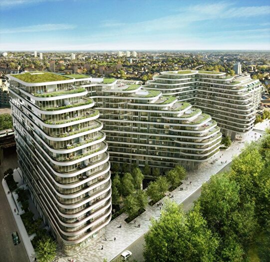 3 Bedroom Flat To Rent In Sophora House, Vista Chelsea Bridge, Queens Town Road, SW11