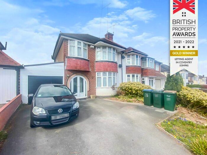 3 Bedroom Semi-Detached House To Rent In Daventry Road, Cheylesmore, Coventry, West Midlands, CV3