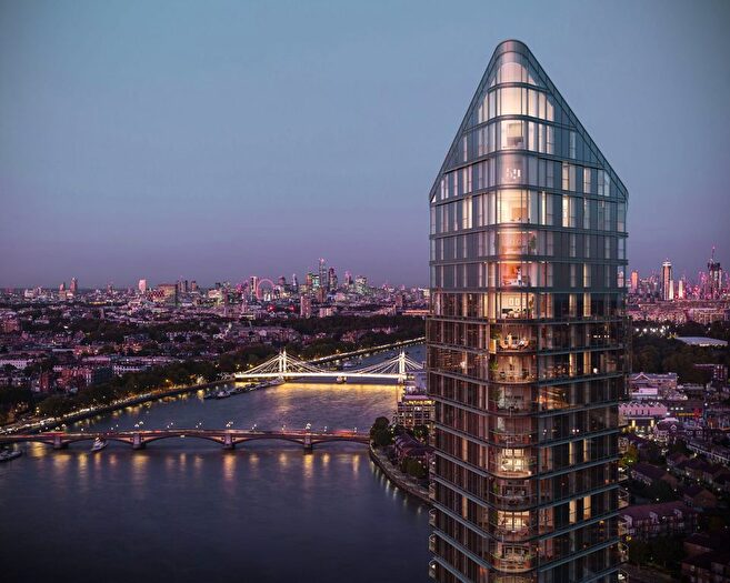 4 Bedroom Flat For Sale In Tower West, Chelsea Waterfront, Waterfront Drive, Chelsea, SW10