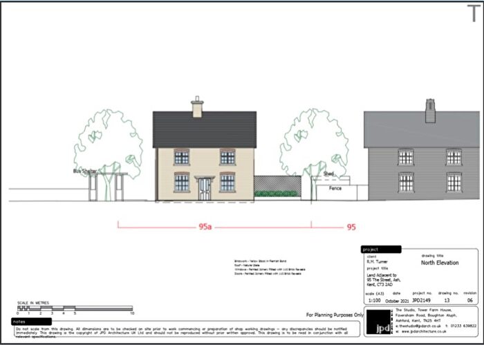 3 Bedroom Detached House For Sale In Land Adjacent The Street, Ash, Canterbury, CT3