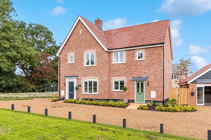 2 Bedroom Semi-Detached House For Sale In Park Road Grundisburgh Suffolk, IP13