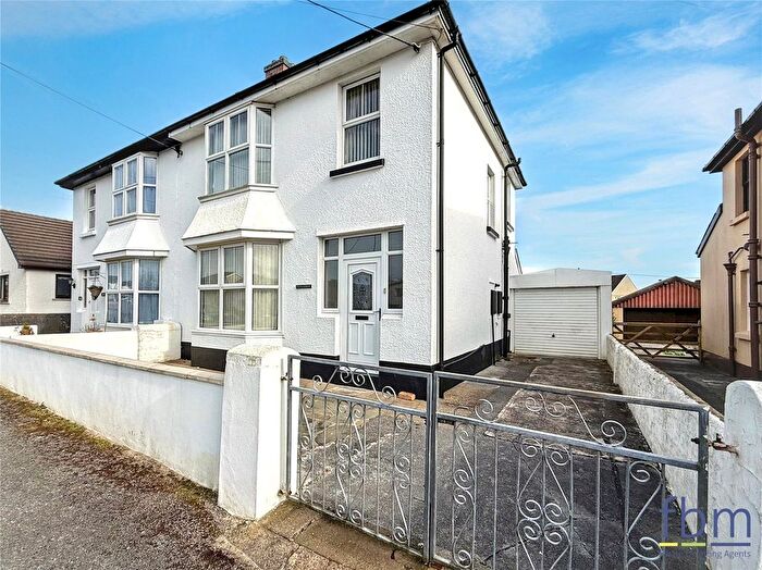 3 Bedroom Semi-Detached House For Sale In Fronhyfryd, Spring Gardens, Whitland, Carmarthenshire, SA34