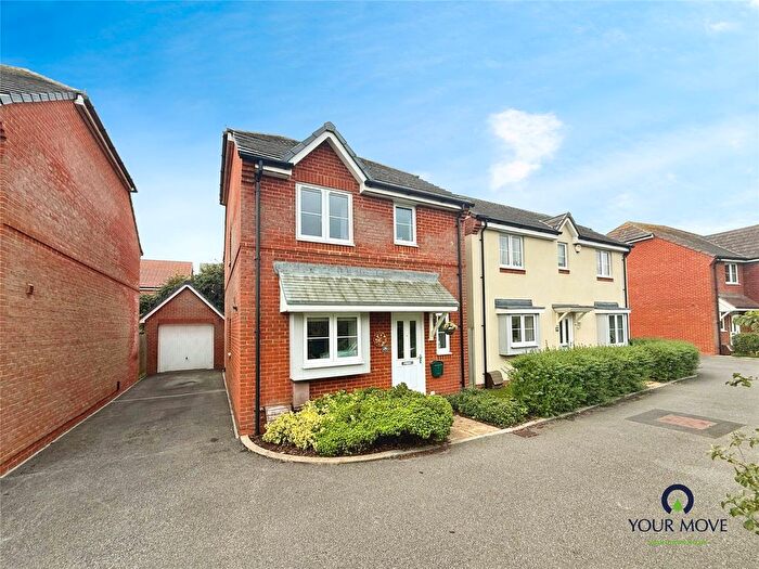 3 Bedroom Semi-detached House For Sale In Fellows Gardens, Yapton, Arundel, West Sussex, BN18