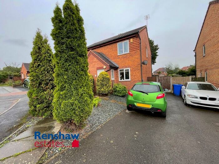 2 Bedroom Semi-Detached House To Rent In Thistle Road, Ilkeston, Derbyshire, DE7