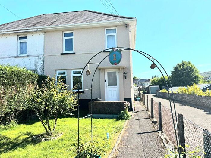 3 Bedroom Semi-Detached House For Sale In Brynawel Terrace, Cwmllynfell, Swansea, Carmarthenshire, SA9