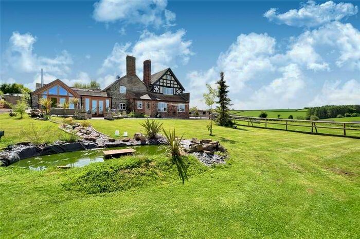 5 Bedroom Detached House For Sale In Lower Neen, Neen Savage, Worcestershire Borders, Cleobury Mortimer, DY14