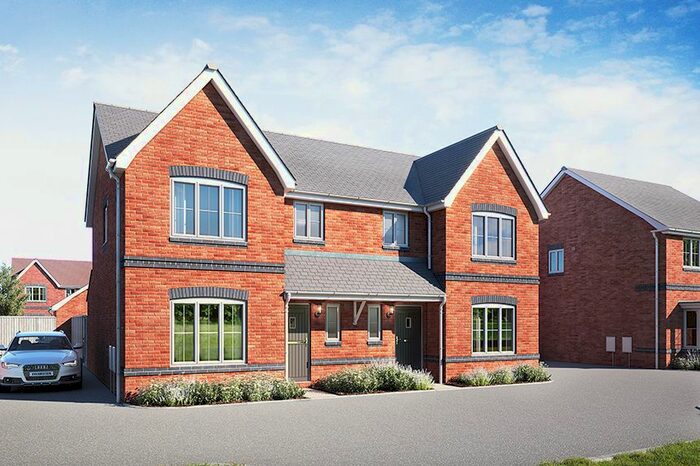 3 Bedroom Semi-Detached House For Sale In "The Blyth" At East Bower, Bridgwater, TA6