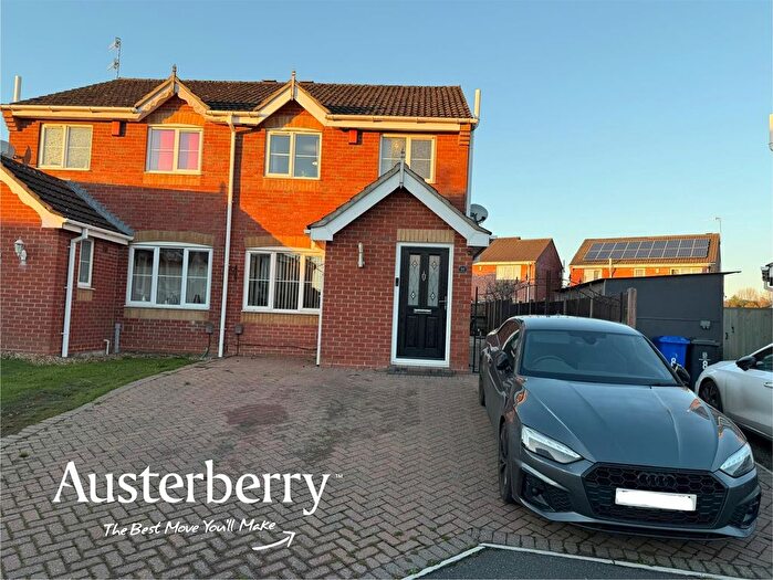 3 Bedroom Semi-Detached House For Sale In Milan Grove, Longton, Stoke-On-Trent, ST3