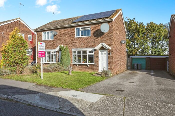 2 Bedroom Semi-Detached House For Sale In Parkway, Wickham Market, Woodbridge, IP13