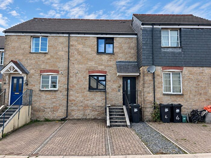 2 Bedroom Terraced House For Sale In Helena Court, Penwithick, St. Austell, PL26