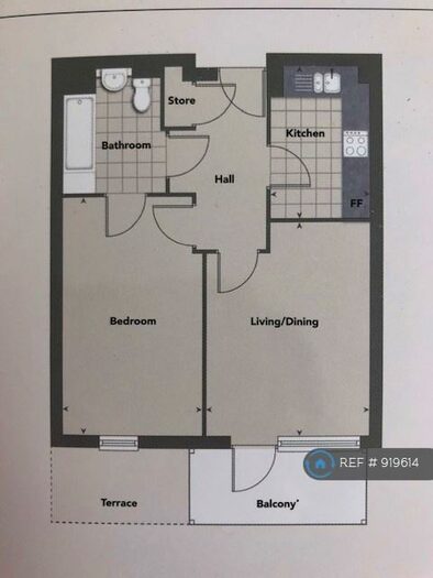 1 Bedroom Flat To Rent In London, London, NW9