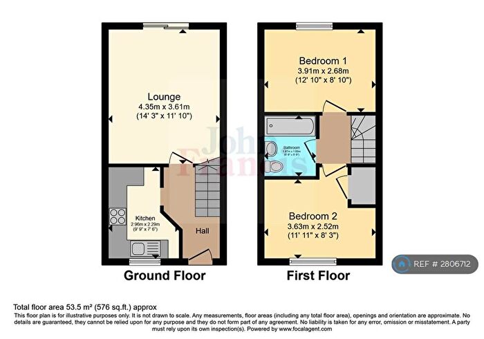 2 Bedroom Terraced House To Rent In Coleridge Crescent, Killay, Swansea, SA2