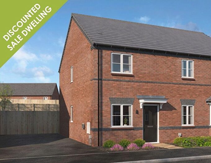 2 Bedroom Semi-Detached House For Sale In Meeson Woodlake View, Staffordshire, TF9