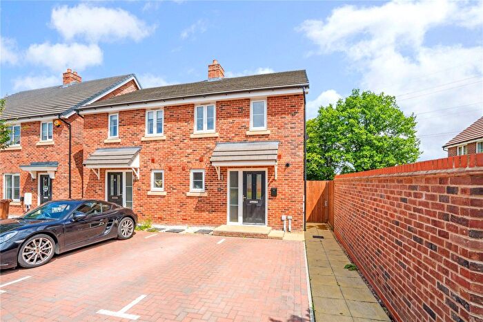 2 Bedroom Semi Detached House For Sale In Bartlett Avenue, Badshot Lea, Farnham, Surrey, GU9