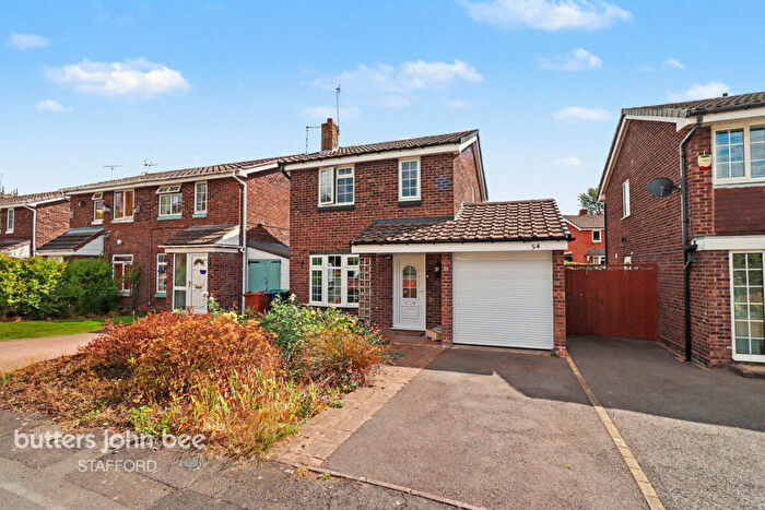 3 Bedroom Detached House For Sale In Brookhouse Way, Stafford, ST20