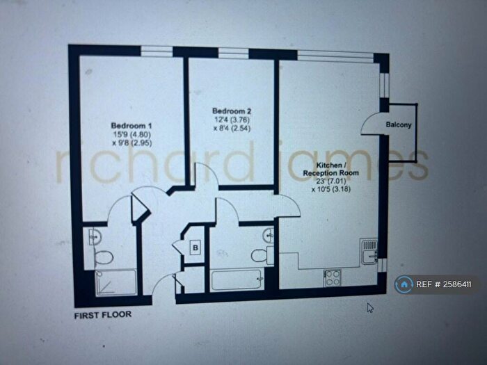 2 Bedroom Flat To Rent In Water Lily Court, Swindon, SN1