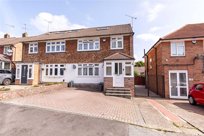 4 Bedroom Semi-Detached House For Sale In Lower Croft, Swanley, Kent, BR8