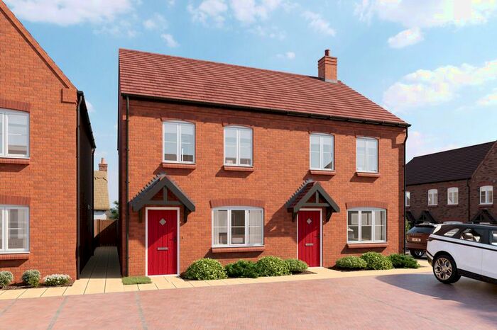2 Bedroom Semi-Detached House For Sale In "The Holly" At Bordon Hill, Stratford-Upon-Avon, CV37