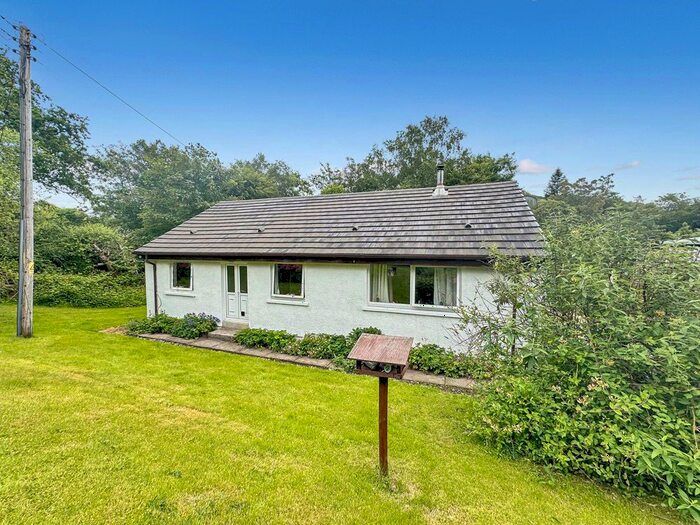 3 Bedroom Detached Bungalow For Sale In Anaheilt, Strontian, Acharacle, PH36