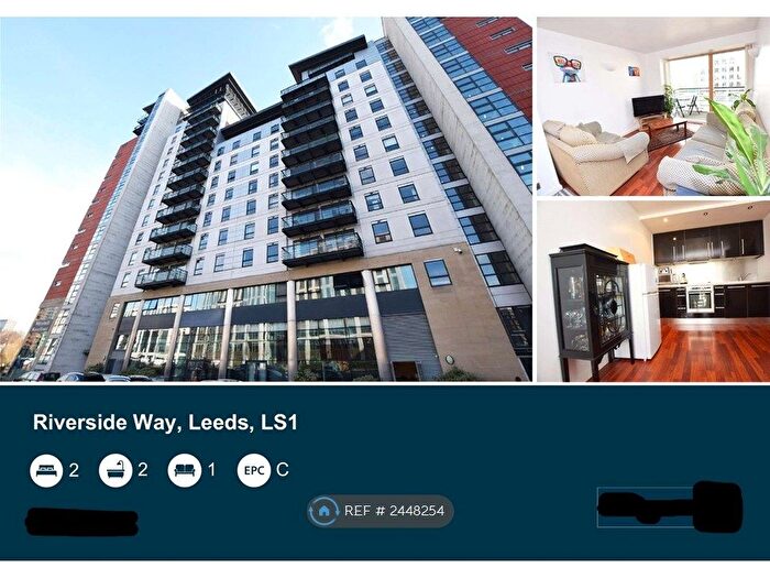 2 Bedroom Flat To Rent In Riverside Way, Leeds, LS1