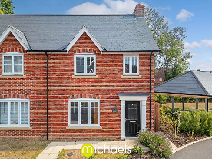 2 Bedroom Semi Detached House For Sale In North Wharf Close, Rowhedge, Colchester, CO5