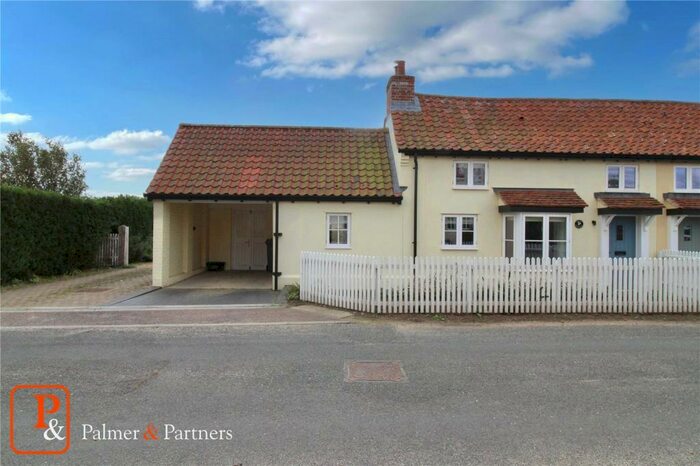 2 Bedroom Semi-Detached House For Sale In Mill Road, Friston, Saxmundham, Suffolk, IP17