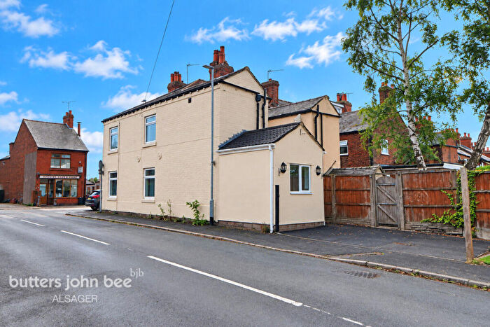 2 Bedroom End Of Terrace House For Sale In Ravens Lane, Bignall End, ST7