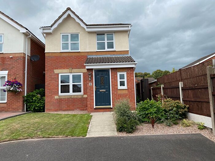 3 Bedroom Detached House For Sale In Leyburn Close, Church Gresley, Swadlincote, Derbyshire, DE11