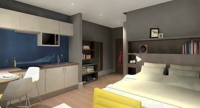 Studio To Rent In St Mary`s Square, City Centre, Swansea, SA1