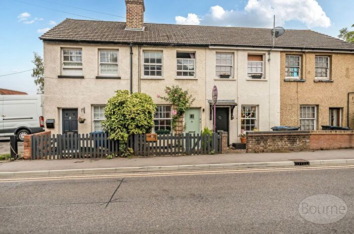 2 Bedroom Terraced House For Sale In Badshot Lea Road, Badshot Lea, Farnham, Surrey, GU9