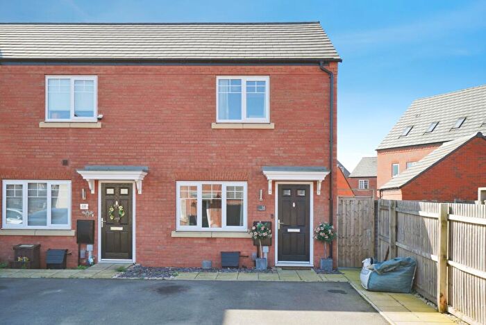 2 Bedroom End Of Terrace House For Sale In Osprey Drive, Branston, Burton-on-Trent, Staffordshire, DE14