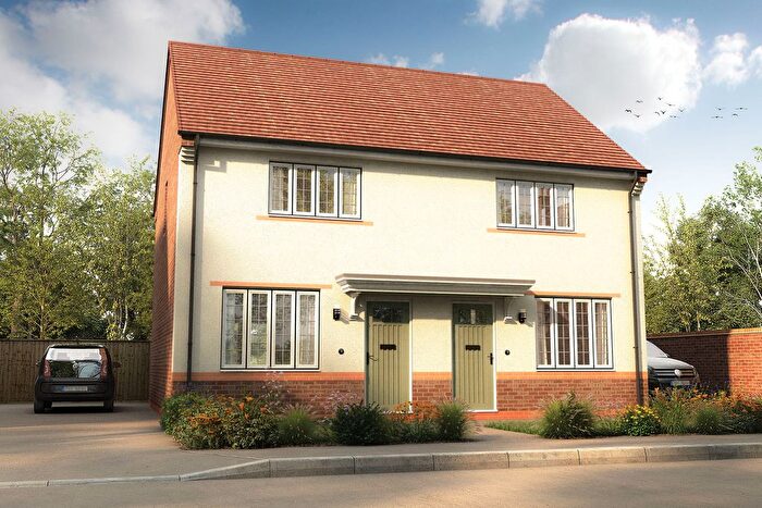 2 Bedroom Semi Detached House For Sale In "The Drake" At Magdalen Drive, Evesham, WR11