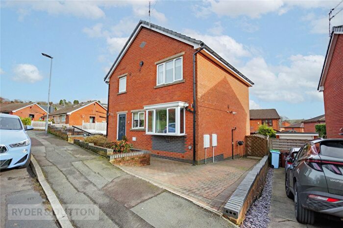 3 Bedroom Semi Detached House For Sale In Bracken Close, Springhead, Saddleworth, OL4